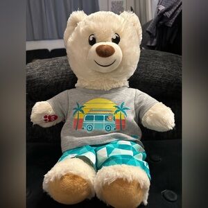 Build A Bear Teddy Bear with outfit